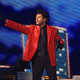 The Weeknd performs at the 2021 Super Bowl